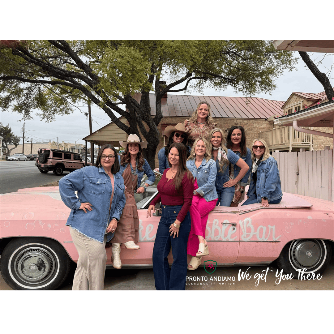 Bachelorette Party 13 Fredericksburg-bachelorette-vineyard-group-Pronto-Andiamo