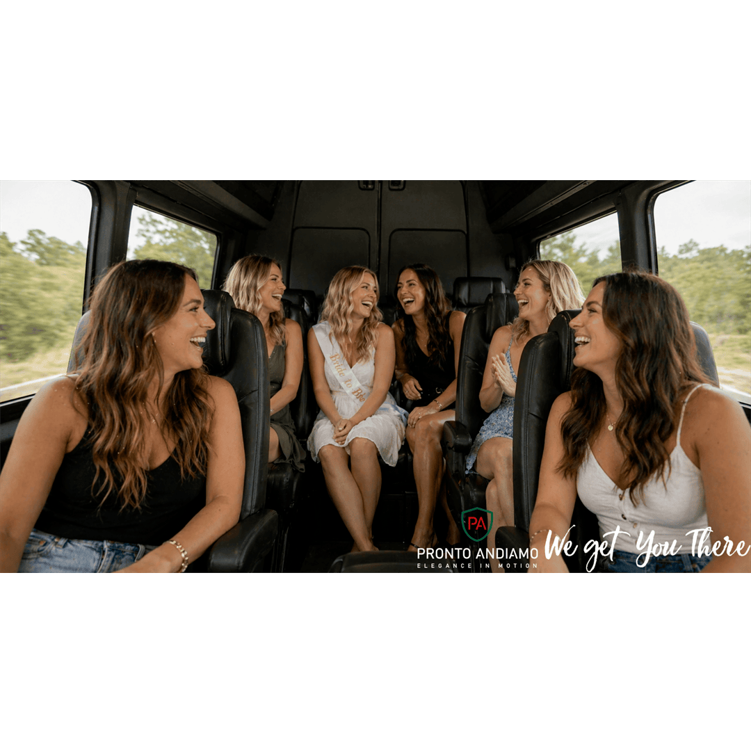 Bachelorette Party 19 girls-weekend-sprinter-fredericksburg